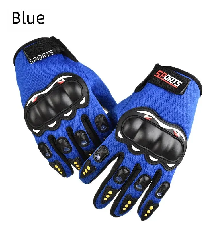 Full-Finger Motorcycle Gloves: Touch Screen, Outdoor Protection