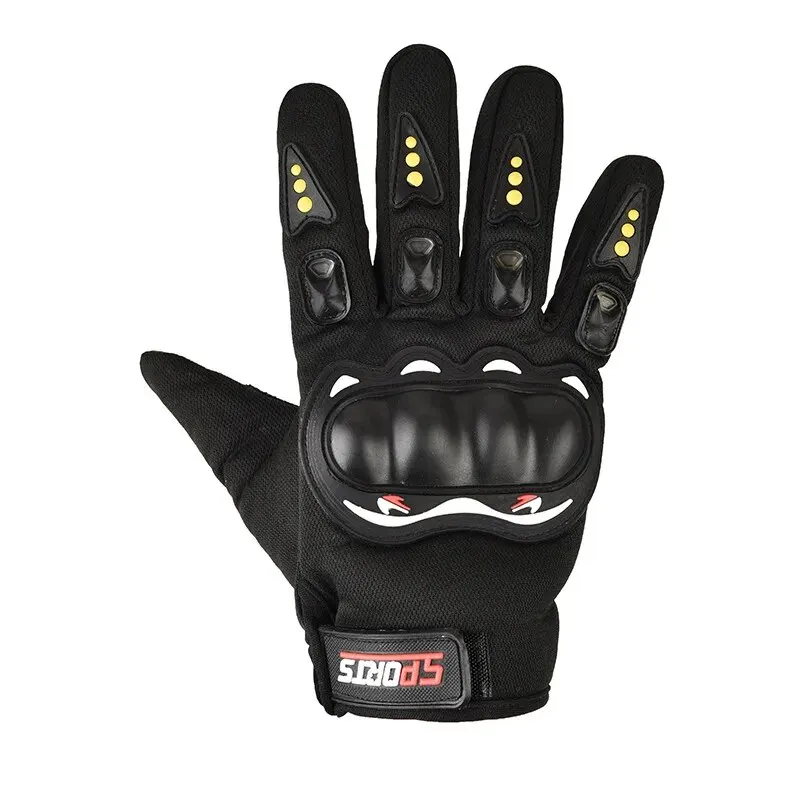 Full-Finger Motorcycle Gloves: Touch Screen, Outdoor Protection