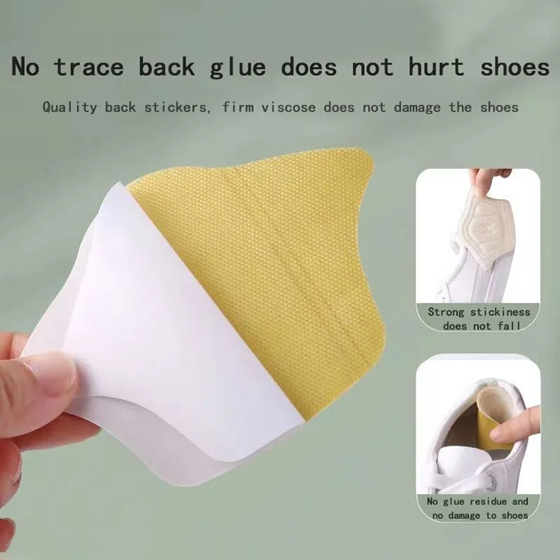 Anti-Wear Heel Insoles: Cushion Pads for Shoes, 1 Pair