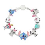 Disney Lilo and Stitch Charm Bracelet: Best friend Gift for Women & Kids