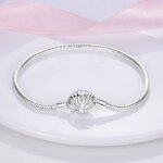 Original 925 Silver Bracelet: Star, Moon, Sun, Four Leaf Clover