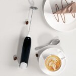 Electric Milk Frother: Coffee Cappuccino Creamer Mixer