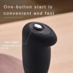 Electric Milk Frother: Handheld Coffee Foamer