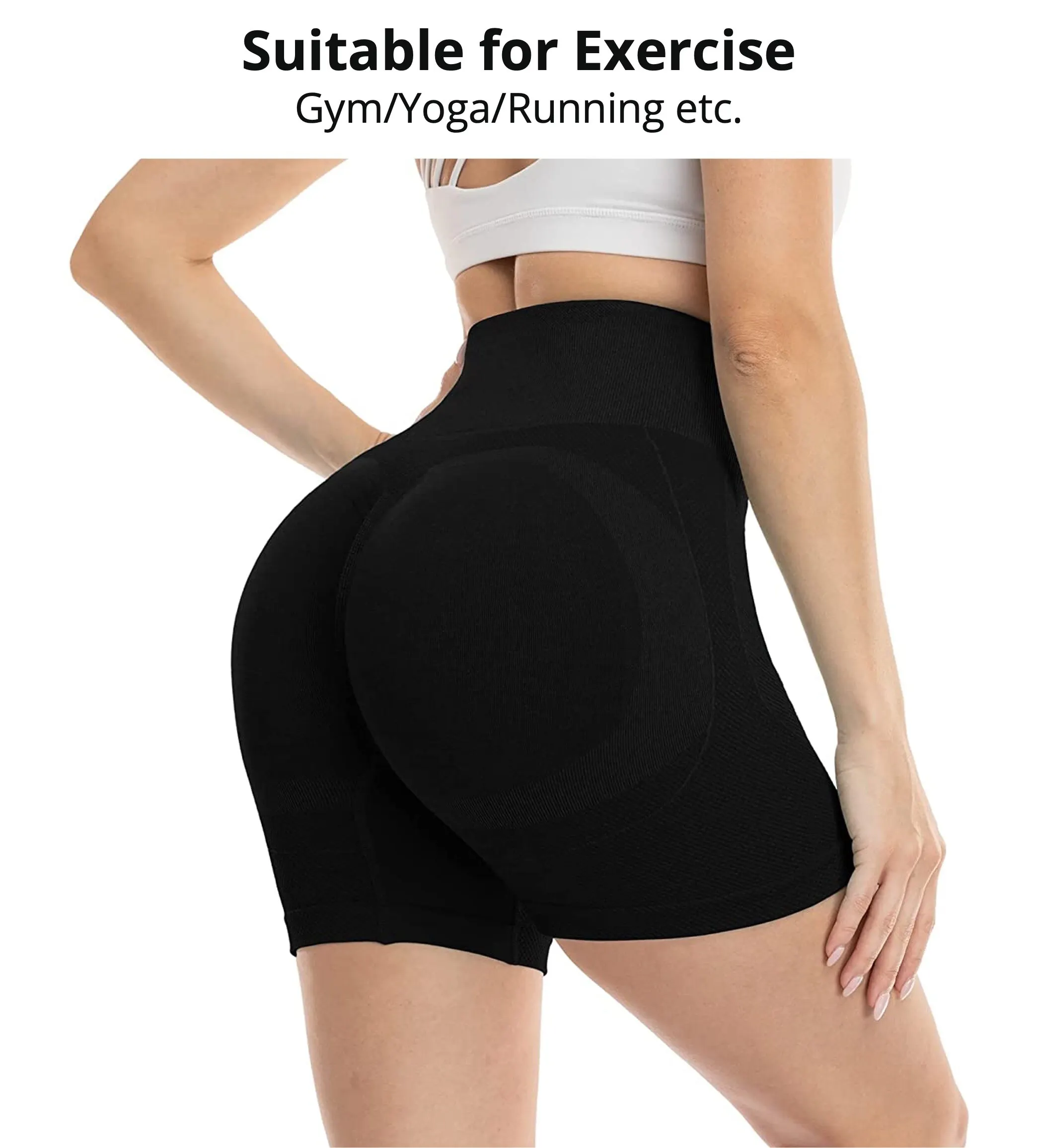 Women's Seamless High Waist Workout Leggings: Fitness Gym Wear