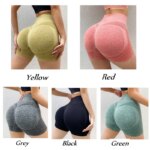 High Waist Women's Yoga Shorts: Workout Gym Running Sportswear