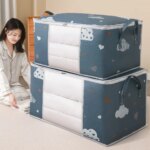Large Capacity Clothes Storage Bag: Blankets Bedding Organizer