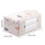 Large Capacity Clothes Storage Bag: Blankets Bedding Organizer