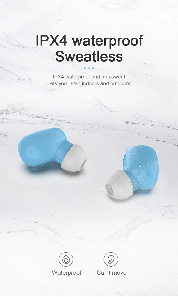 Original A6S TWS Wireless Earphones: Bluetooth Headphones