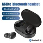 Original A6S TWS Wireless Earphones: Bluetooth Headphones