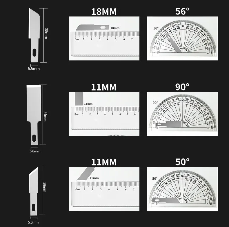 13Pcs Metal Carving Knife Set: Precision DIY Repair Tool