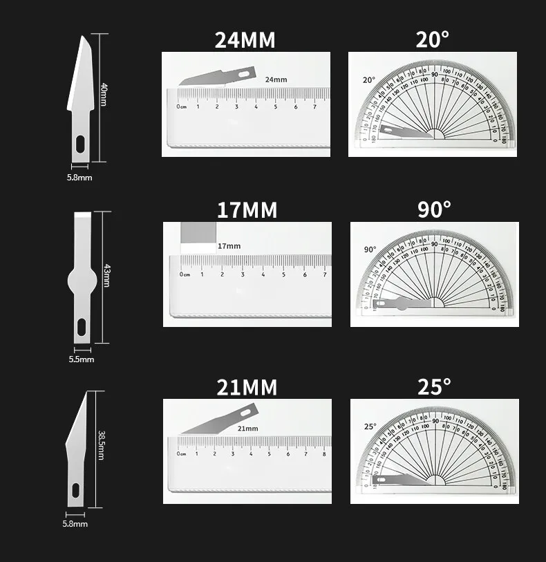 13Pcs Metal Carving Knife Set: Precision DIY Repair Tool