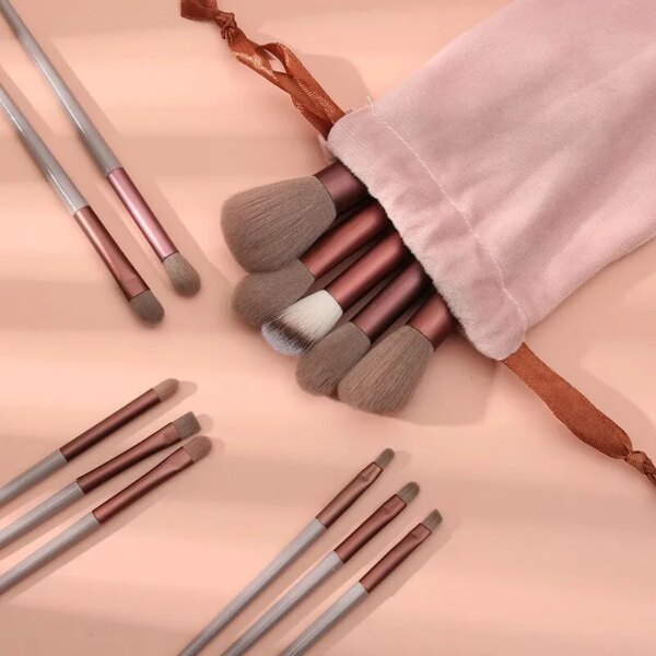 13 PCS Makeup Brushes Set: Eye Shadow Foundation Cosmetic Brush