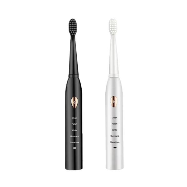 Jianpai Classic Acoustic Electric Toothbrush: 5-Gear Mode, USB Charging