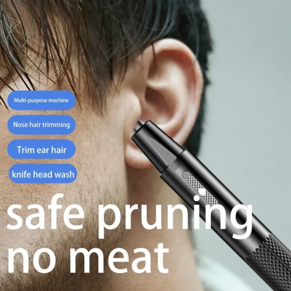 59853-pk1a9t.jpg High-Quality Electric Nose Hair Trimmer: USB Charging, Portable