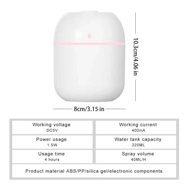 59869-v5ubv7.jpg Mini Portable Water Drop Air Humidifier: USB Desktop Mute Atomization
