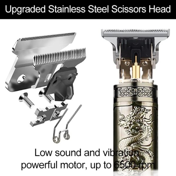 59883-1ruzva.jpg Shaver T9 Hair Clipper: Beard Shaving Body Trimmer for Men