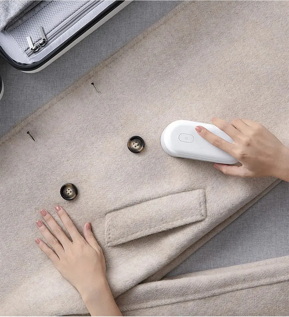 Portable Xiaomi MIJIA Lint Remover: Rechargeable Fabric Shaver