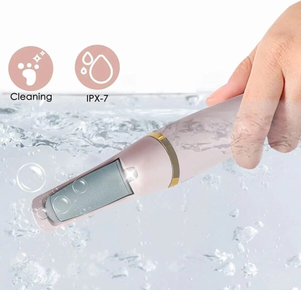 60019-7cpvgs.jpg Rechargeable Electric Callus Remover: Portable Foot File Pedicure Tool