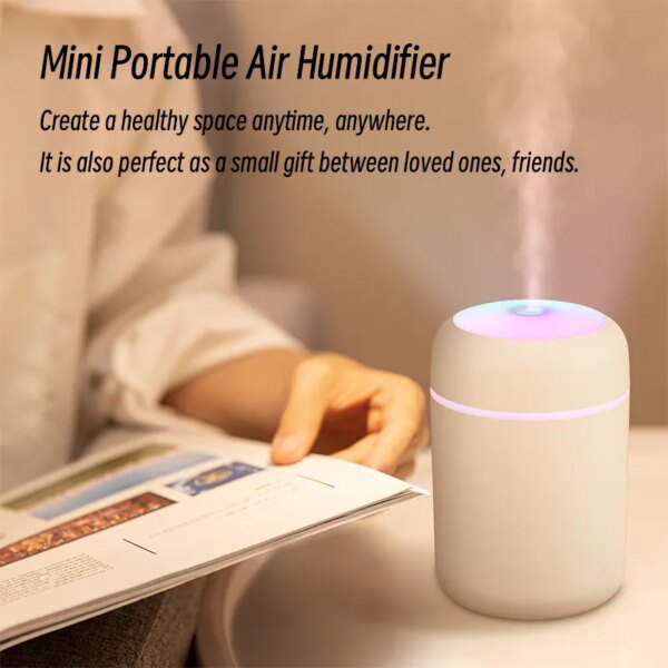 60038-8gjmyz.jpg 300ml H2O Air Humidifier: Portable USB Aroma Diffuser