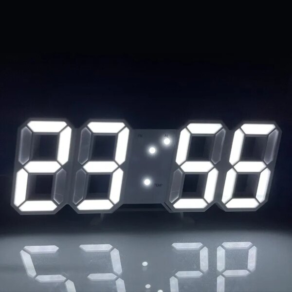 60171-qvuwu3.jpg 3D LED Digital Wall Clock: Luminous Fashion Multifunctional