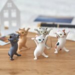 5 Models Dancing Cat Figure Cake Decoration: Enchanting Animation Cat Model