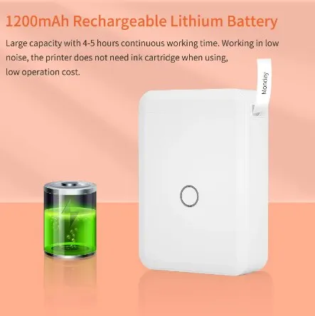 60380-hcdr1t.jpg Niimbot D110 Wireless Label Printer: Pocket Handheld Thermal Printer