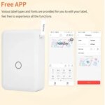 Niimbot D110 Wireless Label Printer: Pocket Handheld Thermal Printer