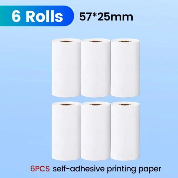 60457-7mvfac.jpg Olaf 57*25mm High-Definition Printing Paper: White Printer Replacement Accessories