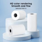 Olaf 57*25mm High-Definition Printing Paper: White Printer Replacement Accessories