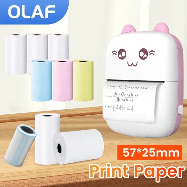 60457-vf4wko.jpg Olaf 57*25mm High-Definition Printing Paper: White Printer Replacement Accessories