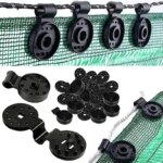 Shade Cloth Clips: 50Pcs Fabric Clamps for Sunblock Fabric, Garden Backyard, Greenhouse Fixing
