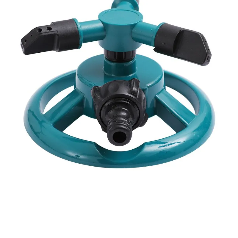 360 Degree Automatic Rotating Sprinkler Nozzle: Garden Lawn Watering Irrigation Supply