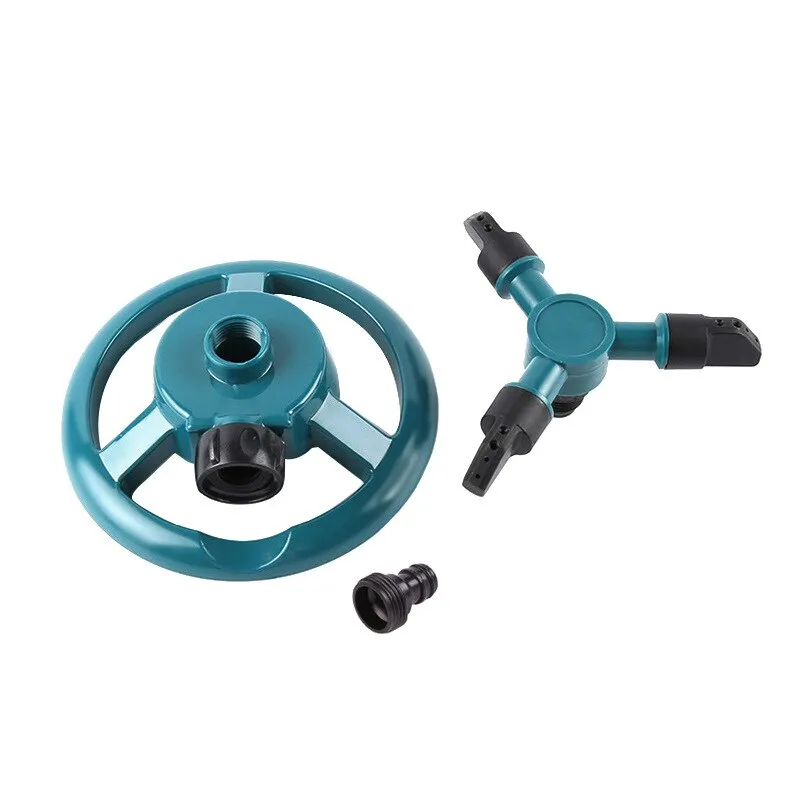 360 Degree Automatic Rotating Sprinkler Nozzle: Garden Lawn Watering Irrigation Supply