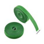 Green Garden Twine: 3 Rolls Plant Ties, Nylon Bandage for Bamboo Cane Support