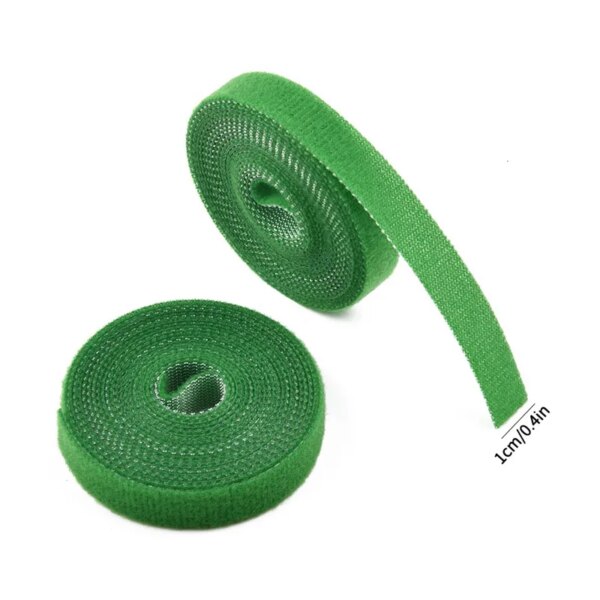 60957-0ewatx.jpg Green Garden Twine: 3 Rolls Plant Ties, Nylon Bandage for Bamboo Cane Support