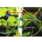 Green Garden Twine: 3 Rolls Plant Ties, Nylon Bandage for Bamboo Cane Support