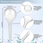 Automatic Plant Water Feeder: Plastical Balls Garden Water Device for Self-Watering Drip Irrigation