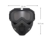 HD Motorcycle Outdoor Sport Glasses: Windproof Mask Goggle for Riding