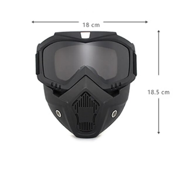 61056-lue2m9.jpg HD Motorcycle Outdoor Sport Glasses: Windproof Mask Goggle for Riding