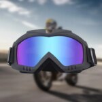 Outdoor Motorcycle Windproof Protective Goggles: Tactical Anti-Explosion Face Shield