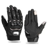 Breathable Full Finger Motorcycle Gloves for Men