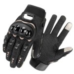 Breathable Full Finger Motorcycle Gloves for Men