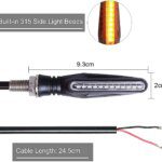 2pcs Universal Waterproof LED Motorcycle Turn Signal Lights