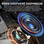 Motorcycle Helmet Headset: Bluetooth 5.3, Hands-free Call, Waterproof, MP3 Music Player