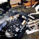 Motorcycle Luggage Net with 6 Hooks: Hold Down Fuel Tank, Bungee Mesh Web, Black