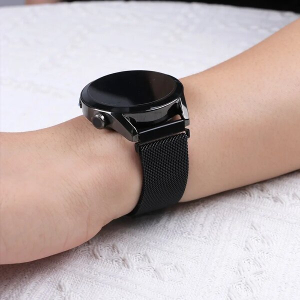 61644-t6byfr.jpg Milanese Loop Strap: Samsung Galaxy Watch 6/5/4 44mm/40mm, 6 Classic/Active 2, Huawei GT Magnetic Watch Band