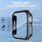Glass Cover for Apple Watch: Series 8/7/6/SE/5/9, Screen Protector, iWatch Accessories