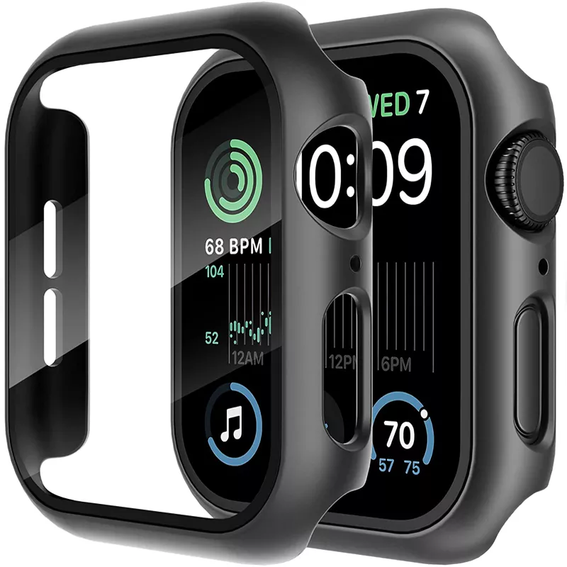 Glass Cover for Apple Watch: Series 8/7/6/SE/5/9, Screen Protector, iWatch Accessories