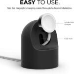 Charger Stand for Apple Watch Series: Dock Station Silicone Bracket