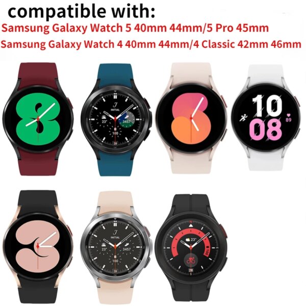 61956-gmxnmi.jpg Samsung Galaxy Watch Silicone Strap for 4, 6, Classic 47mm/46mm